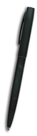 Black Tactical Clicker Pen